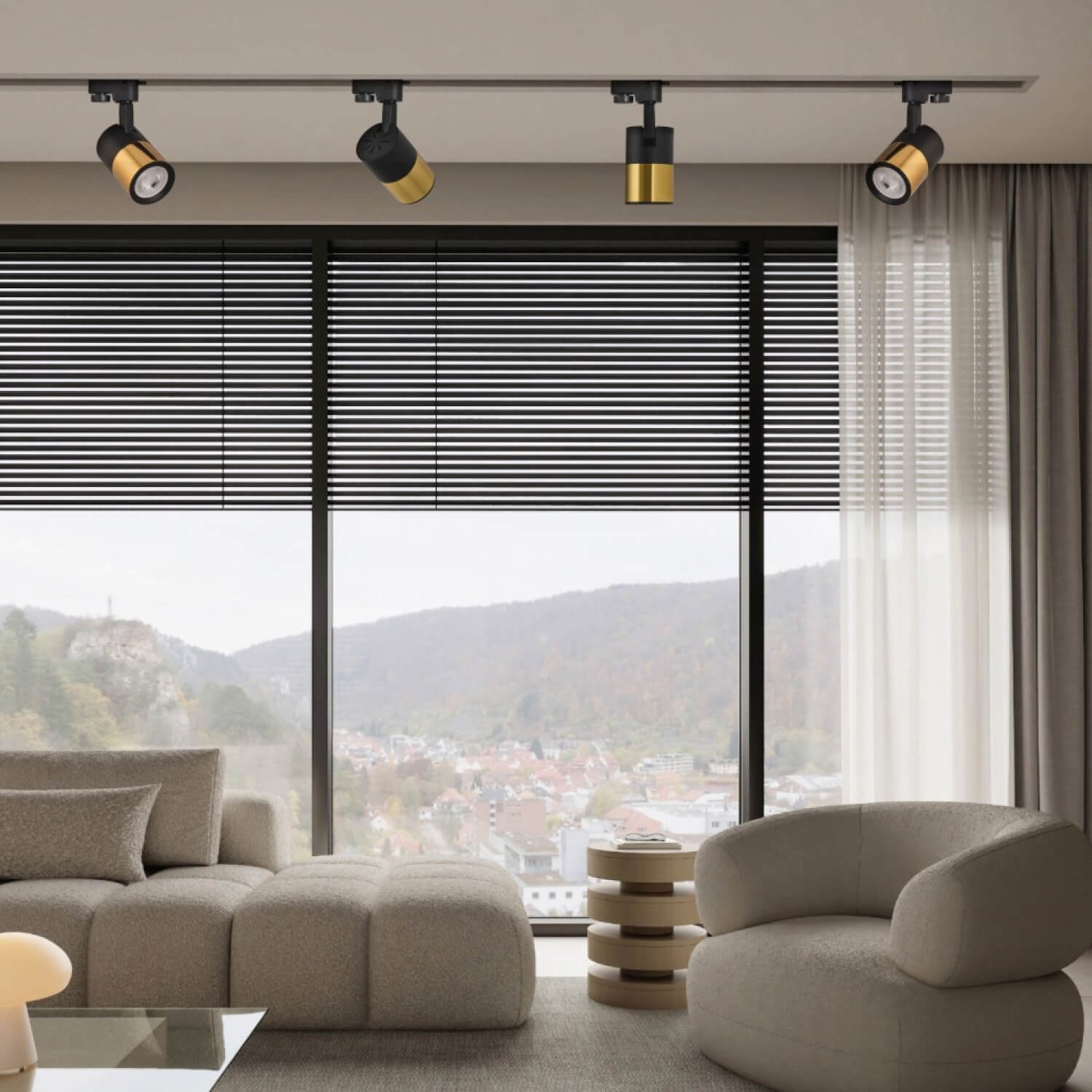 MONOFAZE SOKETLİ RAY SPOT