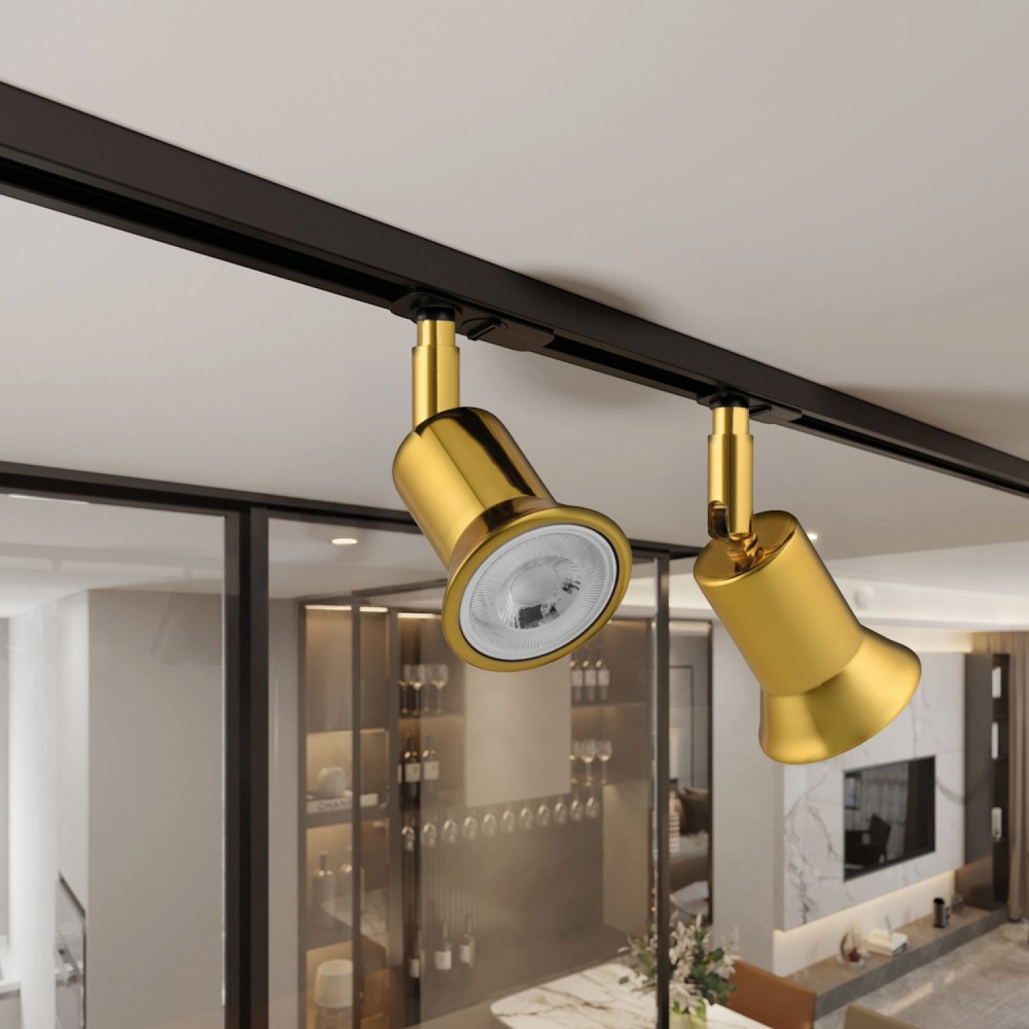 MONOFAZE SOKETLİ RAY SPOT