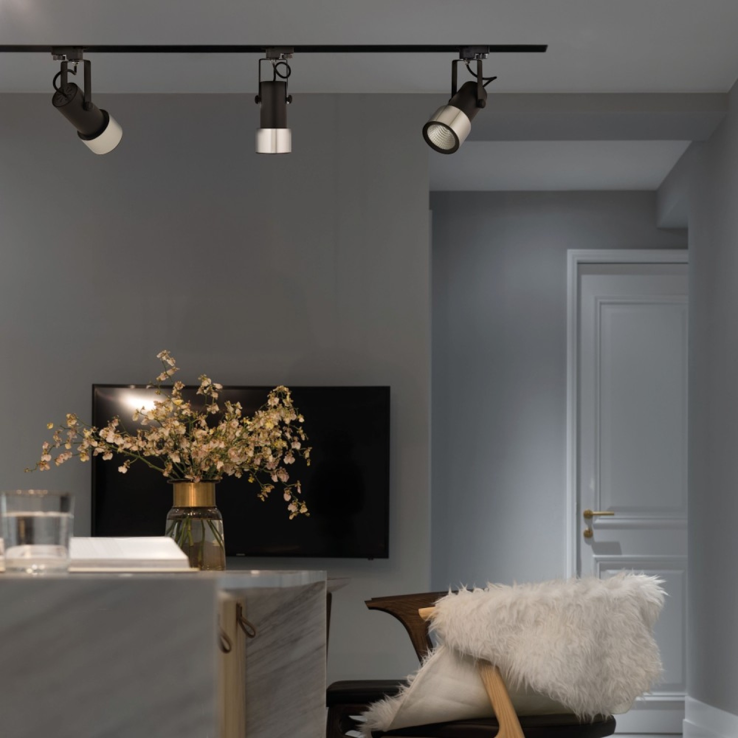 MONOFAZE SOKETLİ RAY SPOT