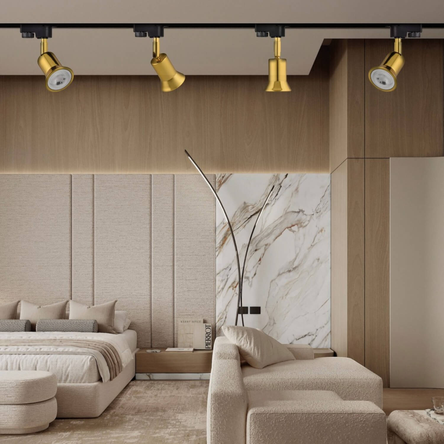 MONOFAZE SOKETLİ RAY SPOT