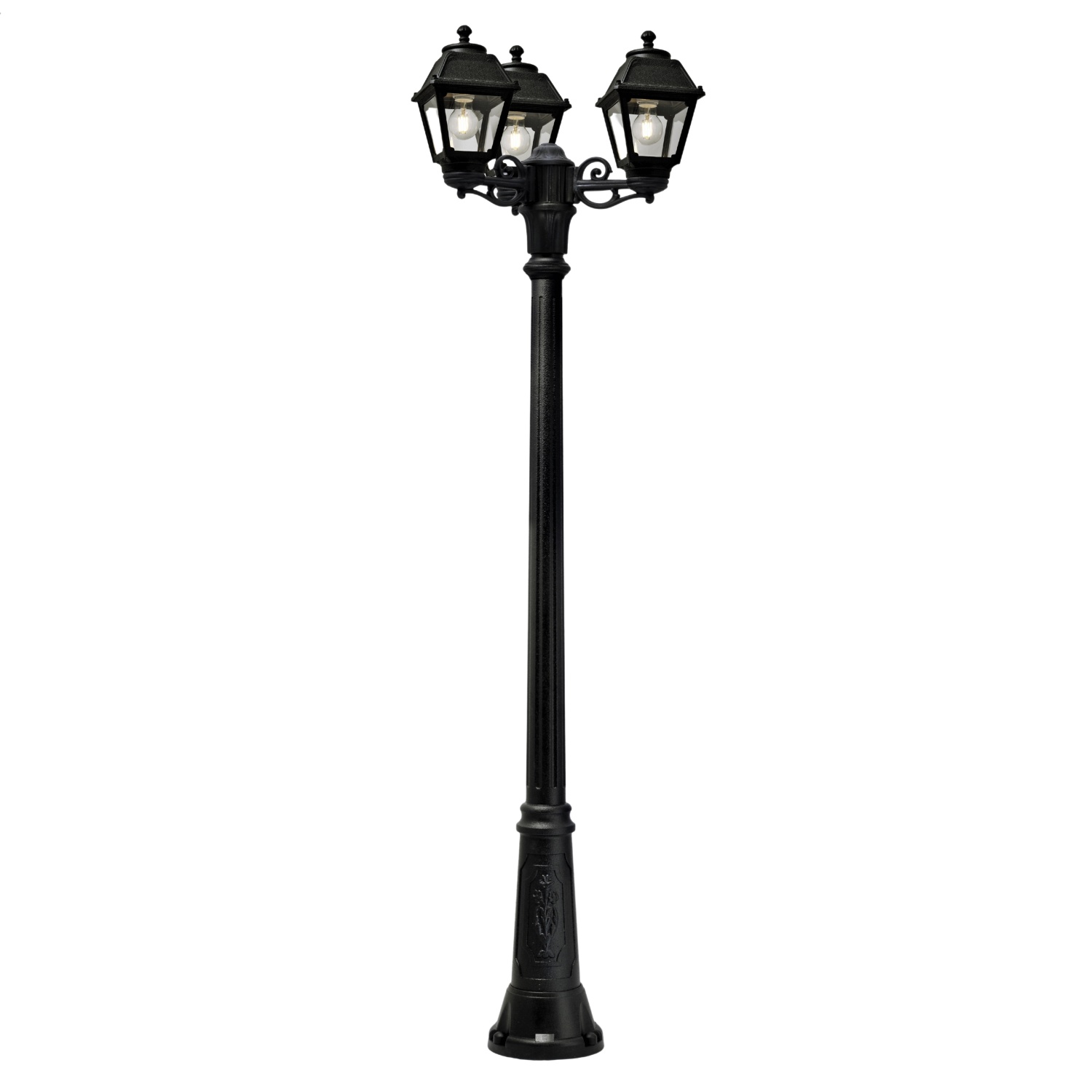 Fumagalli Bisso-Mary 3L 1830 mm Siyah Bahçe Direk 3 Renk - Q18.158.S30.AXV1K