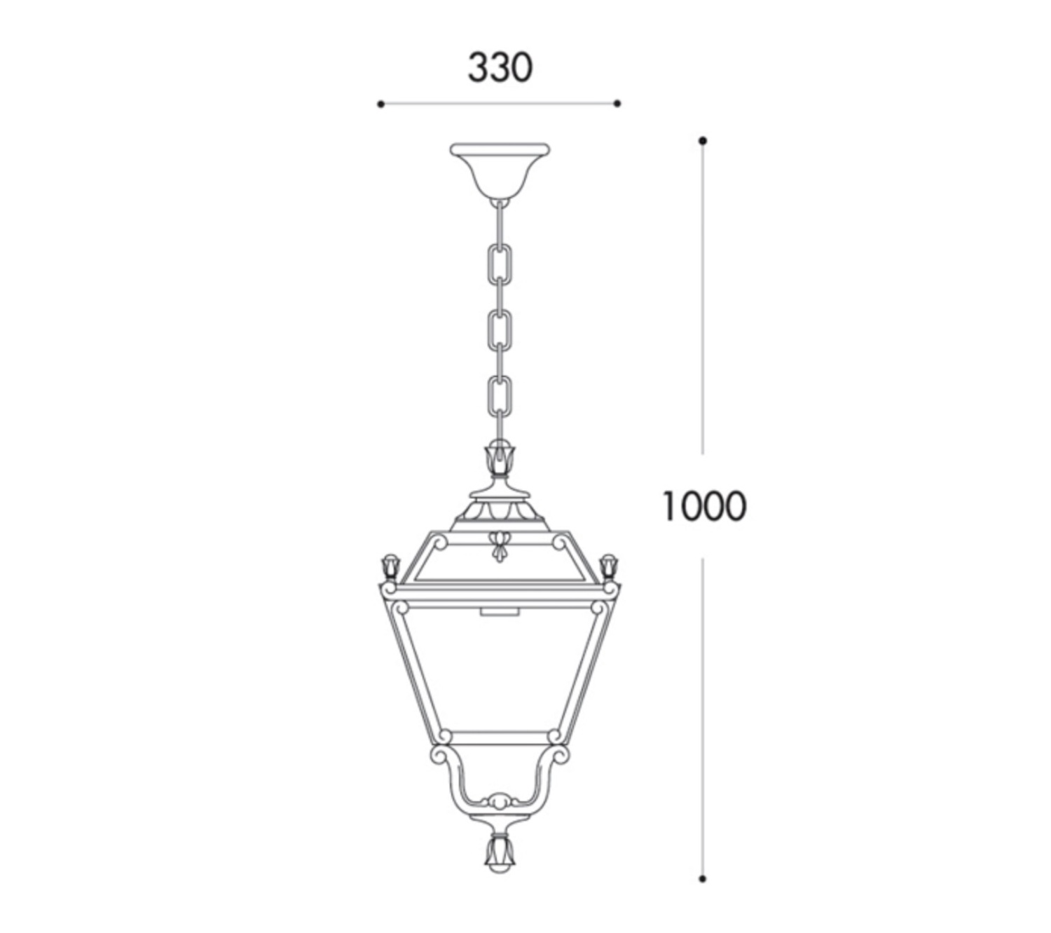 Fumagalli 30W Sichem - Tobia Beyaz Led Sarkıt 3 Renk