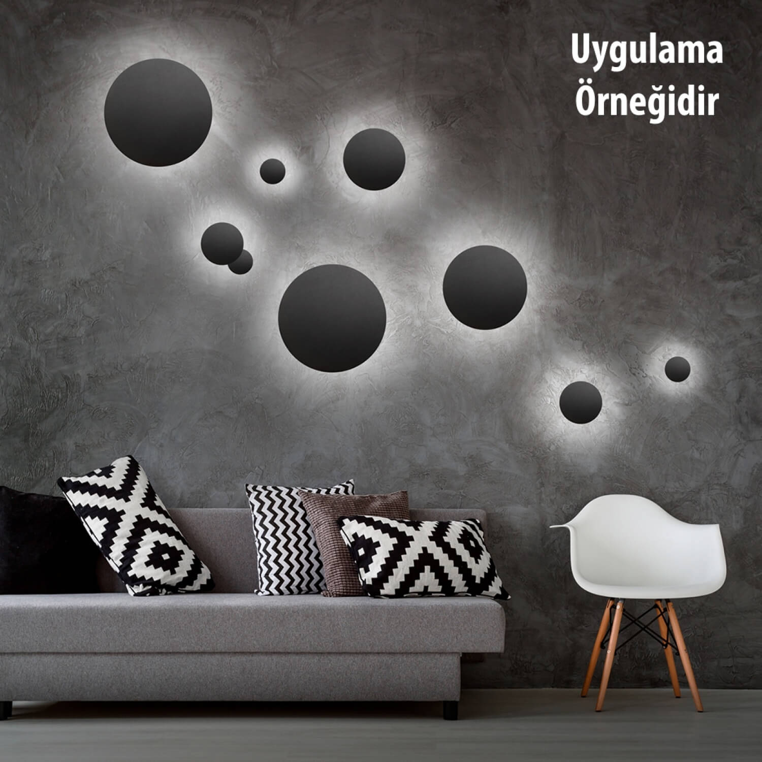DEKORATİF LED DUVAR APLİK
